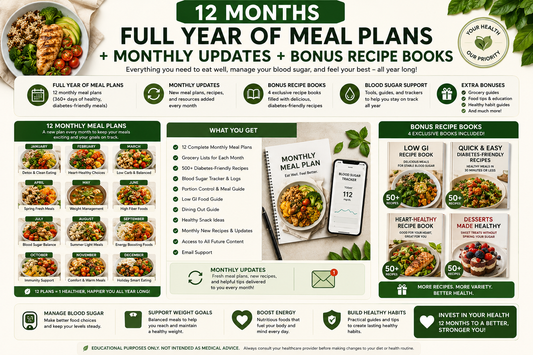 12-Month Diabetes Nutrition Membership